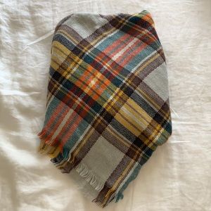 Plaid Blanket Scarf- FALL 🍂